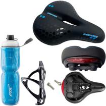 Banco Selim Com Sinalizador + Garrafa Térmica + Suporte