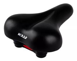 Banco selim ellus de elastomero preto para bike confortavel
