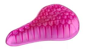 Banco selim infantil junior colmeia rosa pink de bicicleta