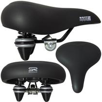 Banco Selim Soft Fit 2 Molas Preto Itália Banco Selim Soft Fit 2 Molas Preto Itália