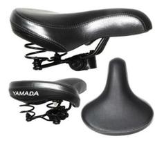 Banco Selim Yamada Retro 2 Molas Largo Preto/Cinza