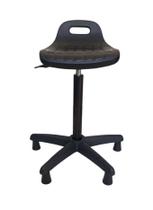 Banco Semi Sentado Skin (PU) - Sapata Fixa - Ajuste Altura