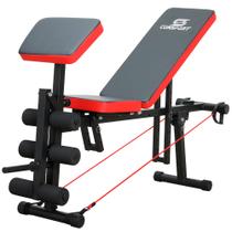 Banco Supino Banqueta para Musculação 40x1 Multifuncional Ajustável Consport