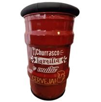 Banco tambor churrasco e familia tonel puff