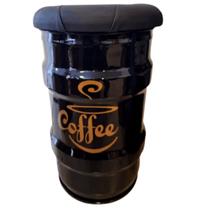Banco tambor coffe café tonel banqueta