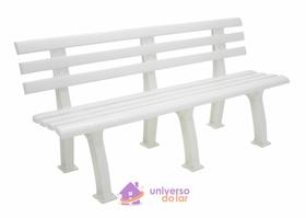 Banco Tramontina Tramandaí Basic em Polipropileno Branco