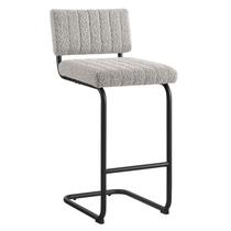 Bancos de balcão Modway EEI-6471-BLK-TAU Parity Boucle conjunto de 2, preto acastanhado