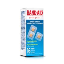 Band-aid Pequenos Ferimentos Com 16 Unidades