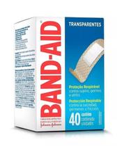 Band-Aid Transparente Johnson e Johnson 40 Unidades