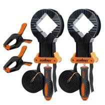 Band Clamp HORUSDY para carpintaria, moldura, alça de imagem x4 Band Clamp HORUSDY para carpintaria, moldura, alça de imagem x4