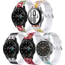 Band GrTrees, pacote com 5 unidades de silicone para Galaxy Watch 40-46 mm Band GrTrees, pacote com 5 unidades de silicone para Galaxy Watch 40-46 mm