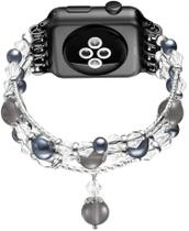 Banda compatível com Apple Watch 42mm 44mm, Women Girl Elas