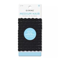 Banda de cabelo GIMME Spring Back Elastic No-Snag, pacote com 12