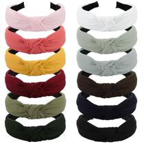 Banda de cabelo VELSCRUN VELSCRUN para mulheres, pacote com 12