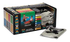 Banda de exercícios CanDo Silver XX-Heavy 122 cm Singles 40 Ct