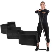 Banda de exercícios THERABAND CLX 1,5 m preta Special Heavy sem látex