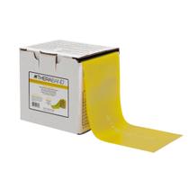 Banda de exercícios THERABAND Yellow Light 46m Roll sem látex Banda de exercícios THERABAND Yellow Light 46m Roll sem látex