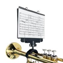 Banda marcial Lyre MusBoard Trumpet Lyre TC10 com pasta dobrável Banda marcial Lyre MusBoard Trumpet Lyre TC10 com pasta dobrável