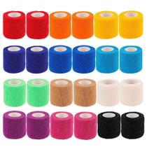 Bandage Wrap Mooerca Self Adherent 2x450cm, pacote com 24 unidades Rainbow Bandage Wrap Mooerca Self Adherent 2x450cm, pacote com 24 unidades Rainbow
