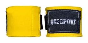 Bandagem Atadura Elastica 5M Muay Thai Boxe Amarelo