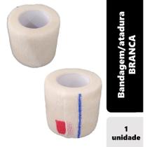 Bandagem/atadura Tam 5cmx4,5m Elastica Flexivel Hopper - Branco