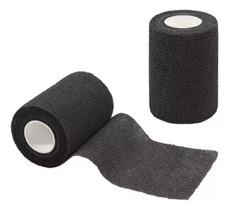BANDAGEM AUTOADERENTE ELÁSTICA TAMANHO 5cm x 4,5m - PRETA BANDAGEM AUTOADERENTE ELÁSTICA TAMANHO 5cm x 4,5m - PRETA