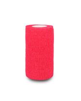 Bandagem band-flex - vermelha 10cm cx 12