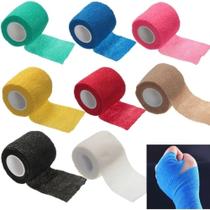 Bandagem colorida Dedo Suporte de Pulso Esportes cintura Fita Tamanho 4,5x450 - 5 unidades