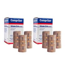 Bandagem de Compressão Comprilan 10 cm x 5 m - Kit com 3 Bandagem de Compressão Comprilan 10 cm x 5 m - Kit com 3