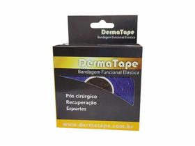Bandagem Derma Tape 5m X 5cm, Azul - Dermatape Bandagem Derma Tape 5m X 5cm, Azul - Dermatape