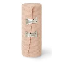 Bandagem Elástica 10cm x 1,30m Atadura faixa Média Compressão varizes ortopedia enfermagem Bege