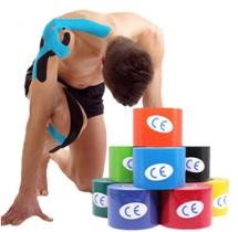 Bandagem Elástica 5cm X 5m - Fita Kinesio Tape Fisioterapia