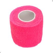 Bandagem Elástica Adesiva 5Cm X 2M Rosa Hppner