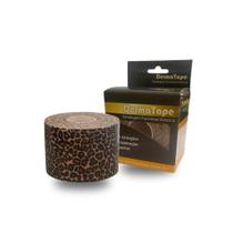 Bandagem Elástica Adesiva Dermatape - 5cm x 5m - Onça Pintada Bandagem Elástica Adesiva Dermatape - 5cm x 5m - Onça Pintada