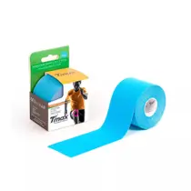 Bandagem Elástica Adesiva Funcional Kinesio TMAX Azul