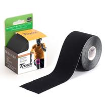 Bandagem Elástica Adesiva Funcional Kinesio TMAX Preto