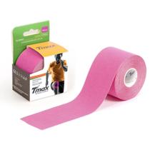 Bandagem Elástica Adesiva Funcional Kinesio TMAX Rosa