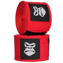 Bandagem Elástica Atadura esportiva PAR 03 mts Gorilla Treino Artes Marciais Luta Boxe Muay Thai Original