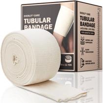 Bandagem elástica de suporte tubular EVERLIT 560D, mistura de algodão