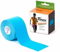 Bandagem Elástica Funcional Adesiva Tmax Cor Azul-celeste