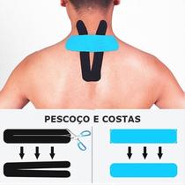 Bandagem Elástica Gold Sports Adesiva Neuromuscular Bandagem Elástica Gold Sports Adesiva Neuromuscular