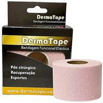 Bandagem Elástica Kinesio DermaTape 5cmx5m Rosa Bebê
