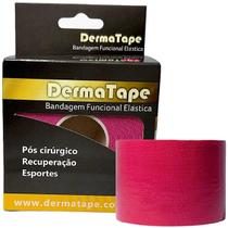 Bandagem Elástica Kinesio DermaTape 5cmx5m Rosa Bandagem Elástica Kinesio DermaTape 5cmx5m Rosa