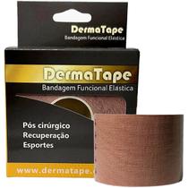 Bandagem Elástica Kinesio DermaTape - 5m x 5cm - Bege Bandagem Elástica Kinesio DermaTape - 5m x 5cm - Bege