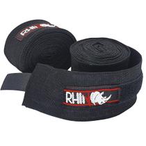 Bandagem Elástica Rhino 3 Metros - Preto