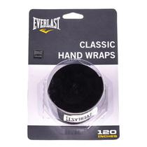 Bandagem Everlast 120" Algodão Rígido Sem Esticar Para Treinos De Luta De Alta Performance Preta Bandagem Everlast 120" Algodão Rígido Sem Esticar Para Treinos De Luta De Alta Performance Preta