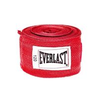 Bandagem Everlast Classic Hand Wraps - Vermelho - 3 Metros