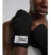 Bandagem Everlast Profissional 3m Algodão Rígido Sem Flexibilidade Para Imobilização Do Punho Br