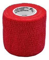 Bandagem faixa elástica adesiva atadura vermelha 5cm