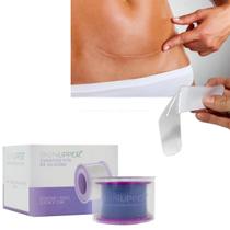 Bandagem Fita Adesiva Fixadora De Silicone Anti Queloide / Pós Queimadura Pele 2,5cm x 1,5m Transparente Bandagem Fita Adesiva Fixadora De Silicone Anti Queloide / Pós Queimadura Pele 2,5cm x 1,5m Transparente